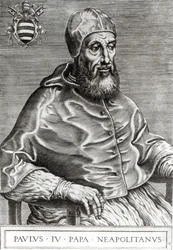 Portrait du Pape Pie IV, 1555